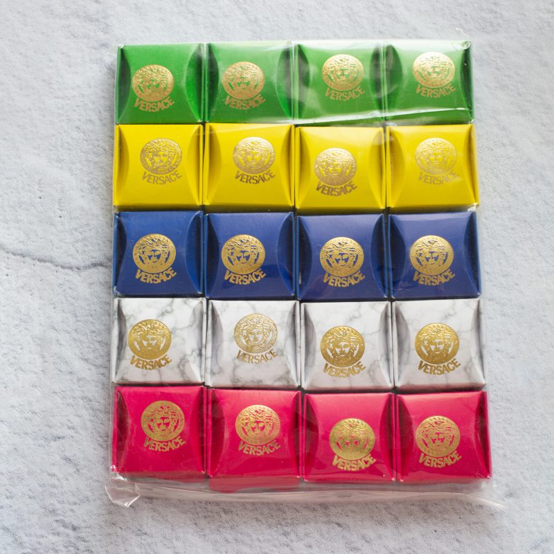 جعبه جواهرات 20 عددی بسته بندی شده مدل لبه دار متوسط